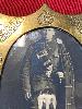 WW1 Scottish Soldier Memorial Plaque With Photograph In Trench Art Frame  