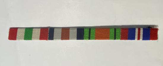 WW2 British Four Medal Ribbon Bar