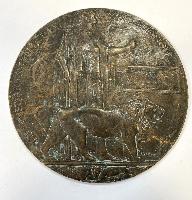 WW1 British Memorial Plaque