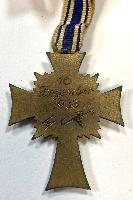 WW2 German Mother's Cross In Bronze