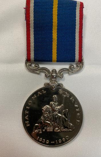 British National Service Medal