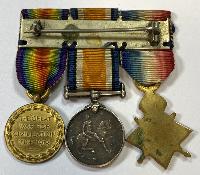 WW1 British Miniature Medal Trio