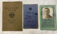 WW1 German Military Pass & Passport