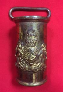 Victorian British Army Brass Flag Pole Cup