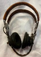 WW2 U.S.A.A.F. NCO/EM Private Purchase Crusher Visor Cap With Headphones