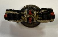 WW2 German Cross Of Honour With Swords Button Hole Ribbon