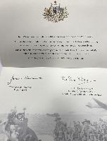 Australian Veterans 60th Anniversary of WW2 Medallion.