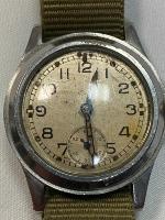  WW2 British Military Issue Enicar A.T.P. Watch