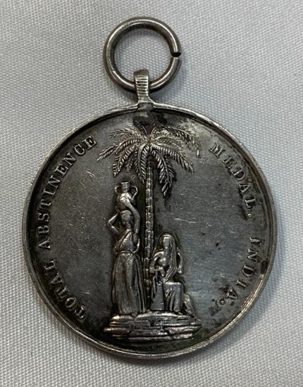 Victorian Total Abstinence Medal India