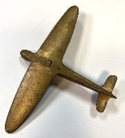 WW2 Brass Trench Art Spitfire