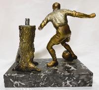 1930's Art Deco Footballer Striker