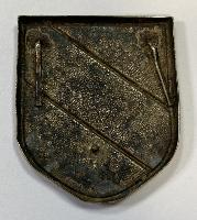 WW2 German Pith Helmet Tricolour Shield