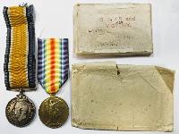 WW1 British Medal Pair To Seaforth Highlanders