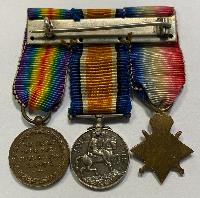 WW1 British Miniature Medal Trio 