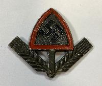 WW2 German RAD Cap Badge