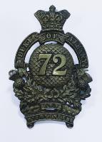 Replica 72nd Highlanders Cap Badge