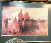 The Colours: Advance Of The Scots Guards At The Alma -SHOP COLLECTION ONLY.