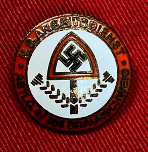 Replica WW2 German RAD Abteilung Braunschweig Badge
