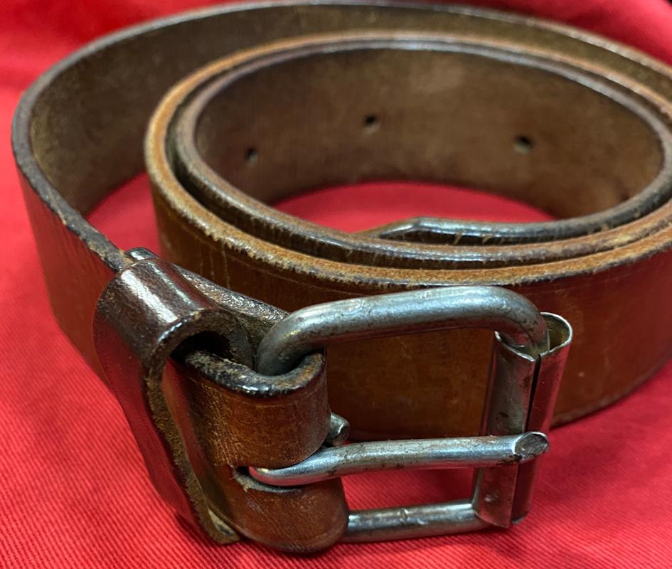 WW2 Soviet Leather Belt