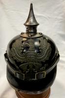 Imperial German Prussian EM's Grey Fitted Pickelhaube