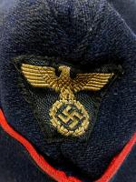 WW2 German Reichsbahn Official's Overseas Cap