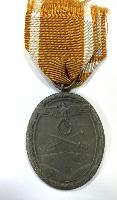 WW2 German West Wall Medal With Packet