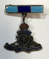 WW2 British Royal Artillery Sweetheart Lapel Badge