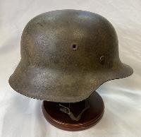 WW2 German M42 Camouflage Helmet Possibly Refurbished
