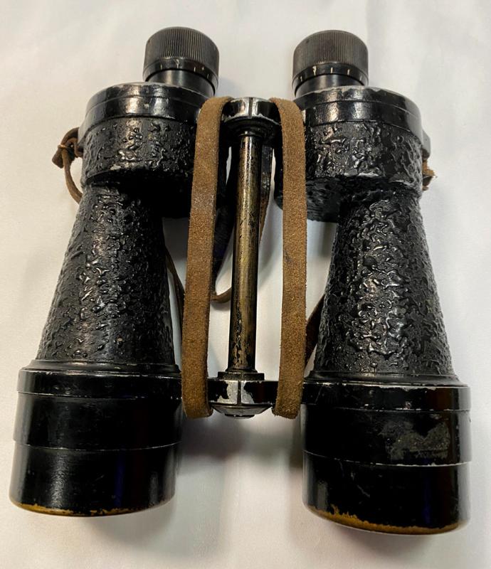 WW2 British Ross Binoculars With Case