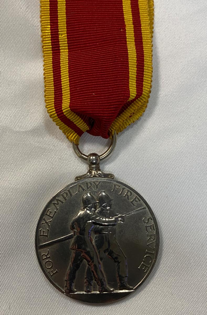 Fire Brigade Long Service And Good Conduct Medal