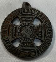Imperial German Franco-Prussian 1870 Iron Medal 