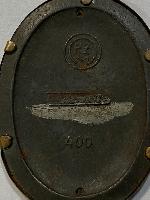 WW2 German D.A.F. Cap Badge
