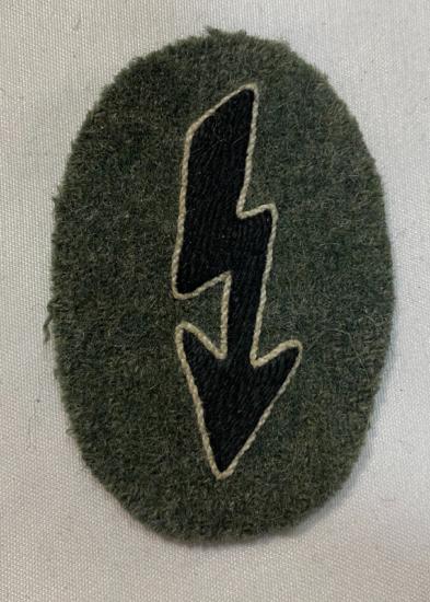 Replica WW2 German Army Engineers Signal Blitz Sleeve Badge