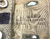 WW2 Swiss Canvas Pouch With Pegs