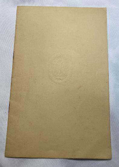 WW2 German DRA Sports Badge Qualification Book