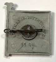 WW2 German WHW Luftnachrichtentruppe Flag Standard Donation Badge