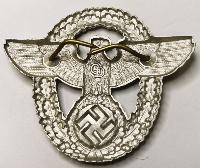 WW2 German Polizei Visor Cap Eagle
