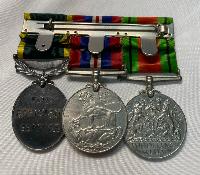 WW2 British Royal Artillery Officer Medal Group