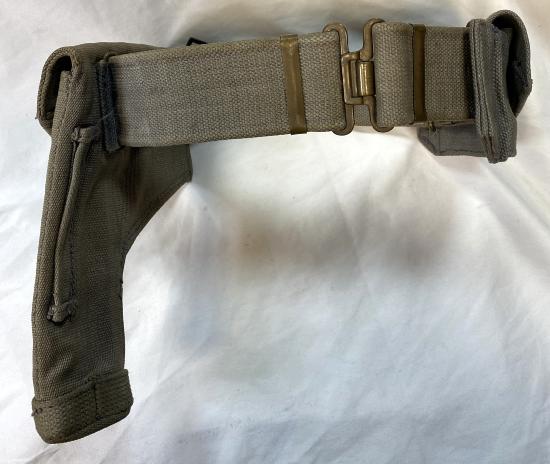 WW2 British RAF Air Ministry 37 Pattern Holster, Belt & Pouch