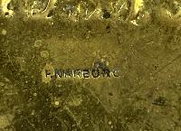 WW2 British Black Watch Brass Bed Plate