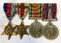 WW2 Seaforth Highlanders CSM Mentioned In Despatches Medal Group