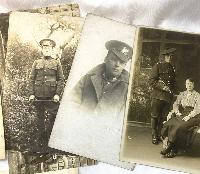 WW1 Ayrshire Yeomanry Killed In Action Memorial Plaque & Paperwork