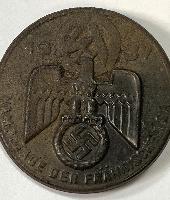 WW2 German SA 1937 Kampf Tage Der Frankischen SA Badge