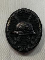 WW2 German De-Nazified Black Wounds Badge 