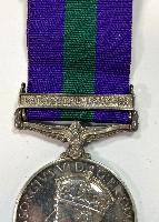 General Service Medal With Palestine Clasp 
