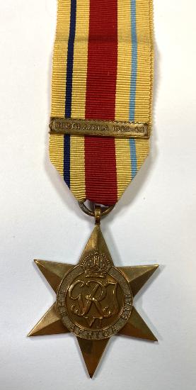 WW2 British Africa Star With North Africa 1942-43 Clasp