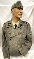 Replica WW2 German Waffen SS Assault Gun Tunic & Cap
