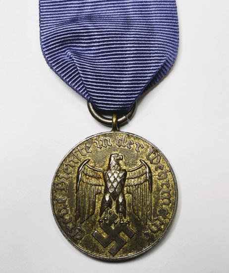WW2 German Wehrmacht Long Service Medal For 12 Years