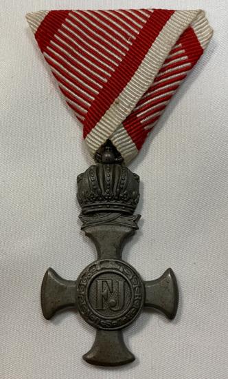 WW1 Austro-Hungarian Officers Iron Cross Of Merit