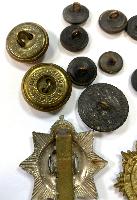 WW1/WW2 British Badge & Button Collection